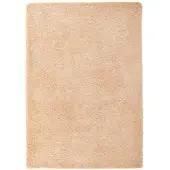 vidaXL Hoogpolig vloerkleed NAVARRA 240x340 cm polyester beige