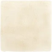 vidaXL Hoogpolig vloerkleed NAVARRA 240x240 cm polyester crèmekleurig
