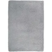vidaXL Hoogpolig vloerkleed NAVARRA 240x340 cm polyester lichtgrijs