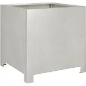 vidaXL Plantenbank 40x40x40 cm roestvrij staal