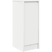 vidaXL Dressoir 29,5x34x76 cm spaanplaat wit