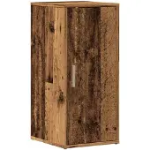 vidaXL Schoenenkast 32x35x70 cm bewerkt hout oud houtkleurig