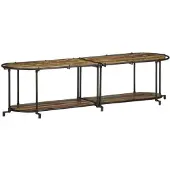 vidaXL Tv-meubel 160x42x40 cm massief gerecycled hout