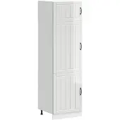 vidaXL Keuken kast Lucca, hoogglanz wit, houtvezel