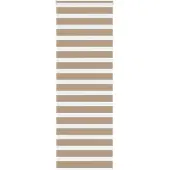 vidaXL Zebra Blind 90x200 cm stofbreedte 85,9 cm polyester zandbruin