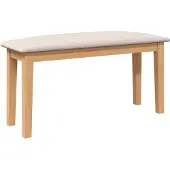 vidaXL Bank 90 cm massief hout rubber
