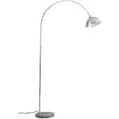 LINDBY Vloerlampe , Tonka, Metallic, Woonkamer, Metaal, Modern