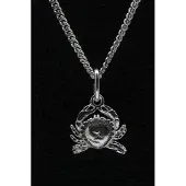 MOOYE ® - Collectie Zilveren Kroon ketting hanger - 2