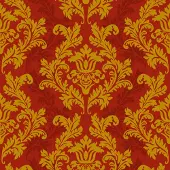 Maki Lunch servetten Red & gold Wallpaper - - 33x33 cm