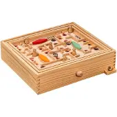 Philos 3209 - Labyrinth hindernis - Hout - 35x31x9 cm