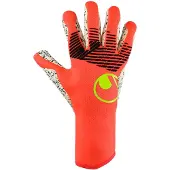Uhlsport Keepershandschoenen Fangmaschine Supergrip+ Finger Surround - Rood/Wit/Fluo Yellow