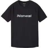 Nnormal - Dames wandel- en bergkleding - Race T-Shirt 02 W Black voor Dames van Gerecycled Polyester - Maat S - Zwart