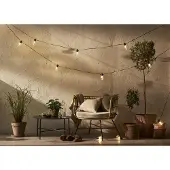 Star Trading Tuinlampenketting met 10 LED-lampen, SELECTA, met verwisselbare lichtbronnen