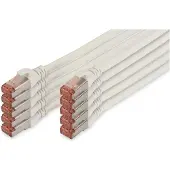 Digitus DK-1644-005-WH - Patchkabel, Cat. 6, S/FTP, LSZH, 0,5 m, wit, set