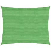 vidaXL Zonnezeil 160 g/m² 3x4,5 m HDPE lichtgroen
