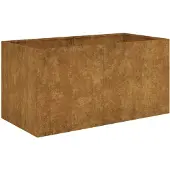 vidaXL Plantenbak 80x40x40 cm cortenstaal