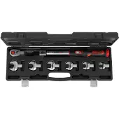 Ks Tools 14x18mm INFINITOOL Insteek-momentsleutelsset, 20-100Nm, 8-delig, 516.9110