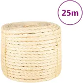 vidaXL Touw 14 mm 25 m 100% sisal