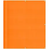 vidaXL Balkonscherm Oranje 120x800 cm 100% Polyester Oxford