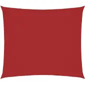 vidaXL Schaduwdoek rechthoekig 2x2,5 m oxford stof rood