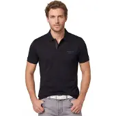 HUGO BOSS Poloshirt BOSS Green Porsche lijn zwart katoen