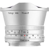 TTArtisan APS-C 7,5mm F/2 MFT zilver