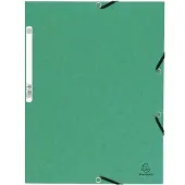 Exacompta Elastomap met 3 kleppen in glanskarton 355g/m2 - Geassorteerd - 55300E