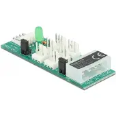 DeLOCK Distribution Board for 6 x Fan 5 V / 12 V