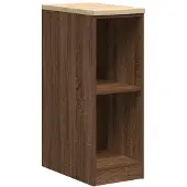 vidaXL Garagekast 30x51x85 cm massief grenenhout bruin eikenkleurig