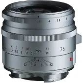 Voigtländer APO-Skopar 75mm F/2.8 Leica M-mount zilver