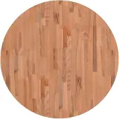 vidaXL Tafelblad rond Ø90x1,5 cm massief beukenhout