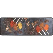 vidaXL Keukenmat wasbaar 60x180 cm meerkleurig