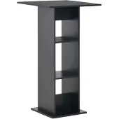vidaXL Barkruk, zwart, 60x60x110 cm