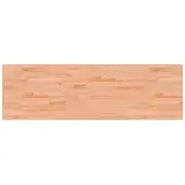 vidaXL Bureaublad 180x55x2,5 cm massief beukenhout
