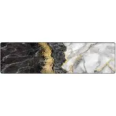 vidaXL Vloerkleed wasbaar 80x300 cm meerkleurig