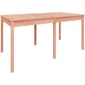 vidaXL Tuintafel 159,5x82,5x76 cm massief douglashout