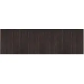vidaXL Vloerkleed rechthoekig 60x200 cm bamboe donkerbruin