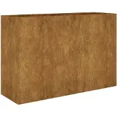 vidaXL Plantenbak verhoogd 120x40x80 cm cortenstaal