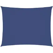 vidaXL Schaduwdoek rechthoekig 3x6 m oxford stof blauw