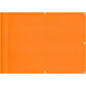 vidaXL Balkonscherm Oranje 75x800 cm 100% Polyester Oxford