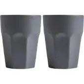 Gusta Beker Donkerblauw 220 Ml 2 Stuks