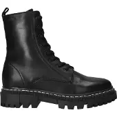 Tamaris Veterlaarsjes 'Schnürstiefel Damen 1-25276-41/003 Echtleder in schwarz' zwart