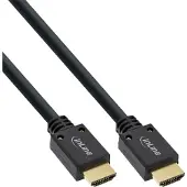InLine HDMI kabel, Ultra High Speed HDMI kabel, 8K4K, male / male, 1m