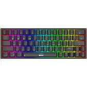 MARVO Shogo 63w, draadloos mechanisch gaming-toetsenbord, zwart. Kleur: zwart. Formaat: one size