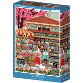 Bluebird Puzzle Bluebird Pieces & Peace - Puzzel: Bloemenmarkt - 1500 stukjes