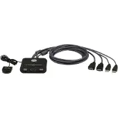 Aten 2-Port USB FHD HDMI Cable KVM Switch