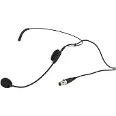 Monacor Headset Spraakmicrofoon HSE-72 Zendmethode:Kabelgebonden Incl. windkap