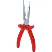 Ks Tools 117.1291 Platte rondbektang Recht Gereedschapsstaal 200 mm