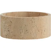 Mr. Stoned Fruitschaal Travertin Beige