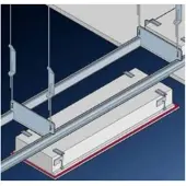 Trilux 2181200 fidesca-sd fidesca-sd zer 312/1250 inbouwframe voor fidesca-sd 312···228/54···, modulemaat 312,5 x 1250 m